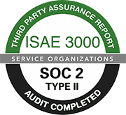 											                                ISAE3000 SOC 2 (type Il) accredited		                            								